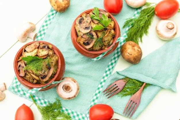 Классический салат с шампиньонами и зеленью