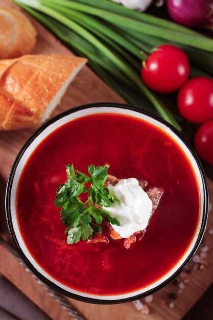Ингредиенты для классического борща с курицей и картошкой