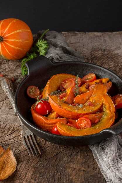 Запеканка из тыквы с овощами и нежирным мясом