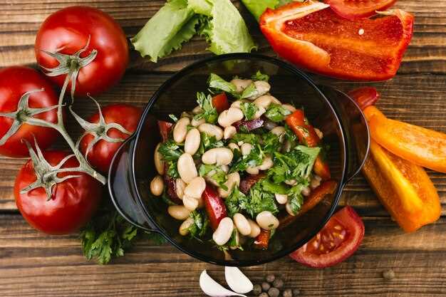 Обжаренная стручковая фасоль с чесноком и орехами