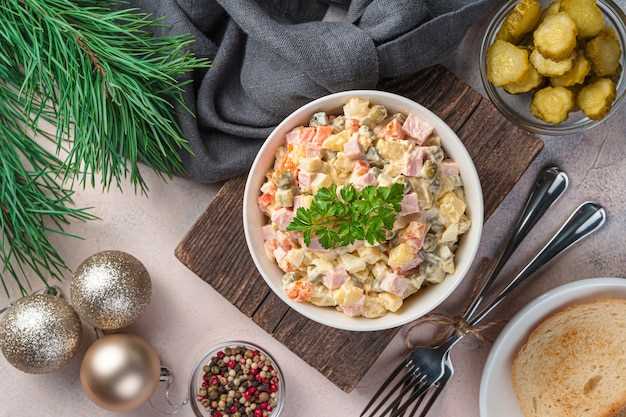 Идеи для сочетания салатов с горячими блюдами