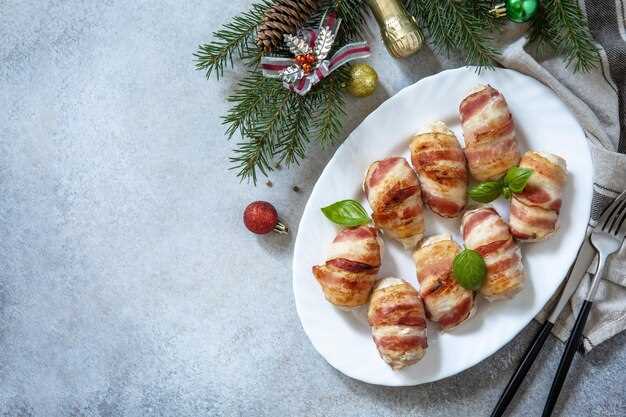Мини-буритас с беконом и овощами