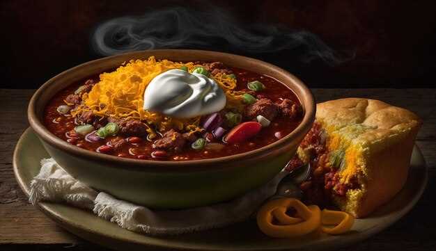 Чили кон карне с фасолью и кукурузой